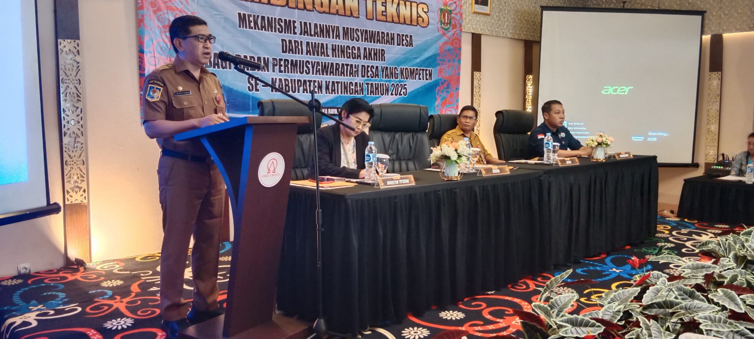 Pemkab Katingan Tingkatkan Kapasitas BPD dalam Penyusunan RKP Desa