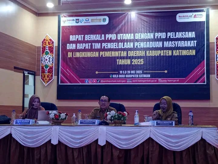 Kominfostandi Katingan Dorong Pengelolaan Informasi Publik Hingga Tingkat Desa dan Kecamatan
