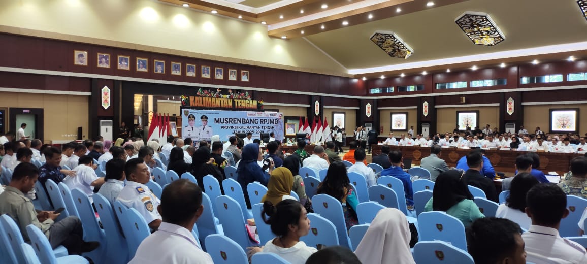 Pemprov Kalteng Mantapkan RPJMD 2025–2029 Lewat Musrenbang