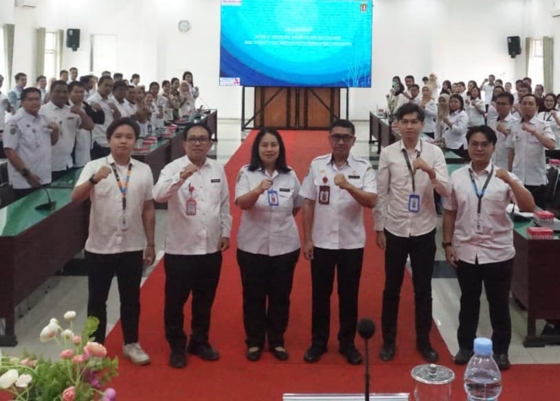 Gelar Pelatihan Laporan SKM, Pemkab Katingan Komitmen Tingkatan Kualitas Pelayanan Publik