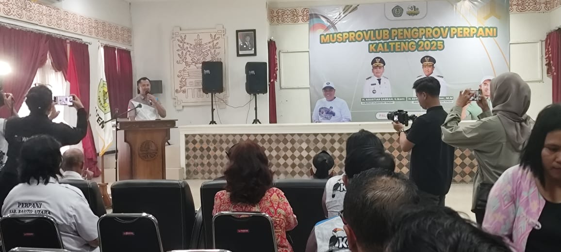 Musprovlub Perpani Kalteng Digelar, Junaidi Siap Serahkan Kepemimpinan kepada Sosok Baru