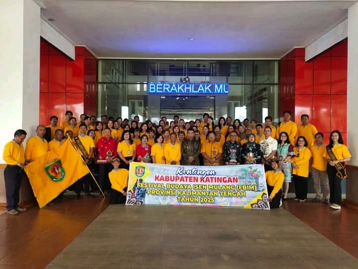 Wabup Katingan Kirim 123 Kontingen FBIM ke Palangka Raya