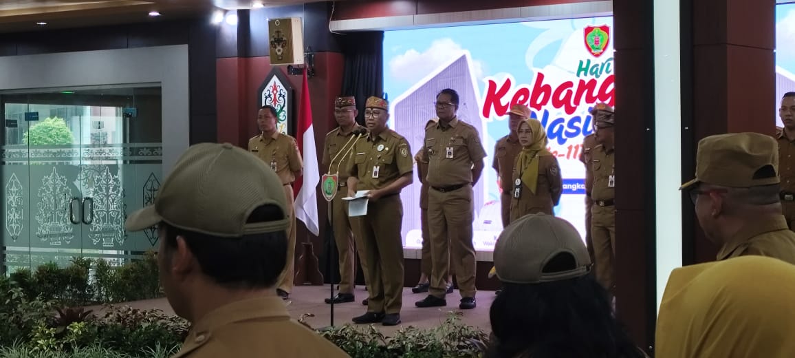 Peringati Hari Kebangkitan Nasional ke-117, Plt Sekda Kalteng Tekankan Program Prioritas dan Visi Gubernur
