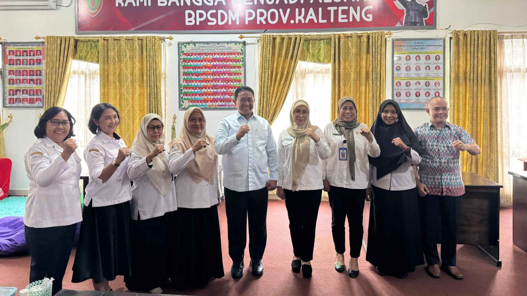 Edy Pratowo Kunjungi BPSDM, Soroti Penguatan Karakter ASN Kalteng