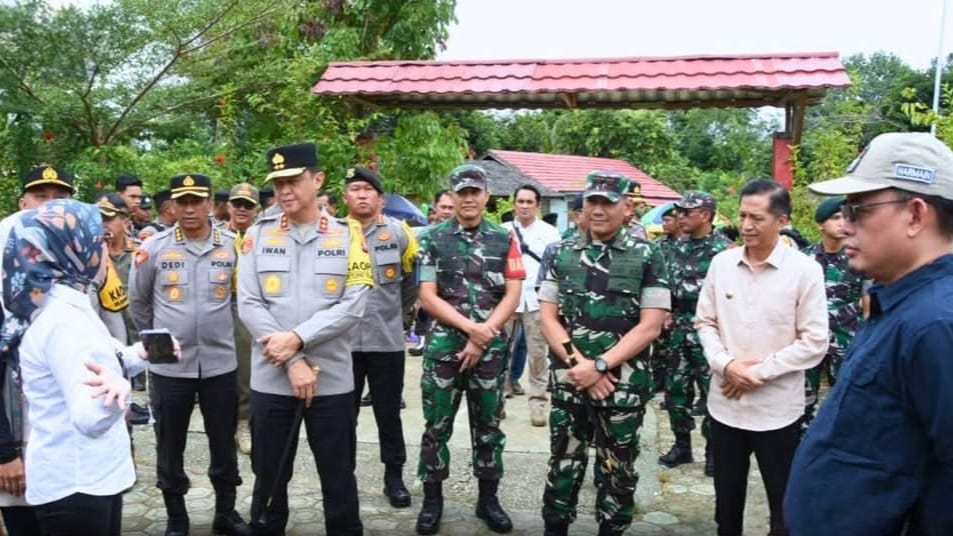 Forkopimda Barito Utara Tinjau Langsung PSU di Dua TPS