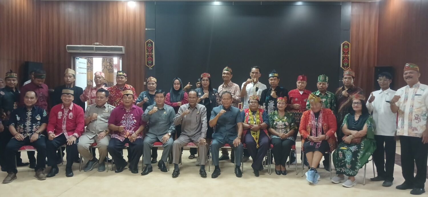 Aliansi Dayak Bersatu Temui Ketua DPRD Kalteng, Sampaikan Sikap Tolak Kehadiran GRIB Jaya