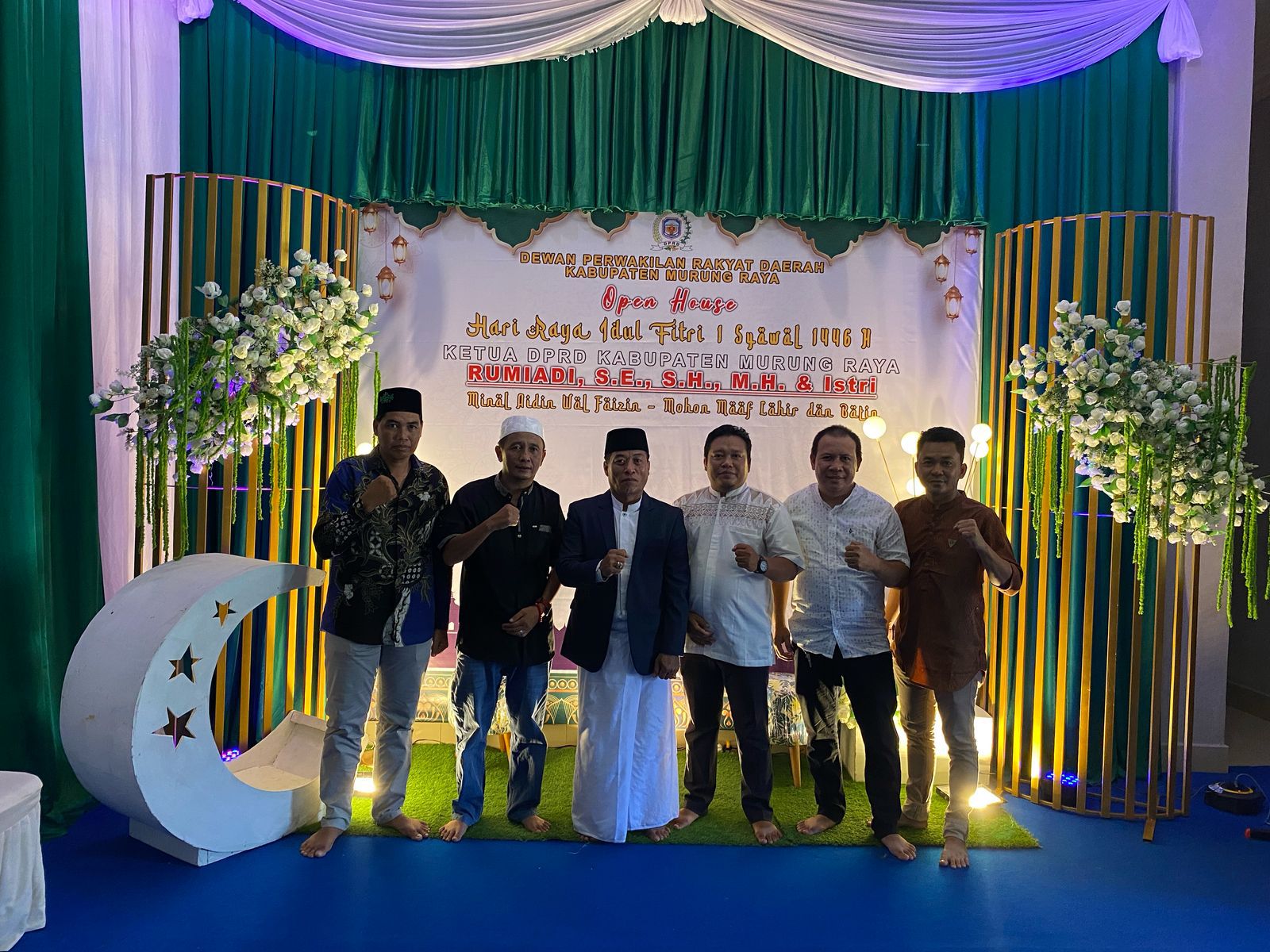 Open House Idulfitri Ketua DPRD Murung Raya: Momentum Kebersamaan dan Memaafkan