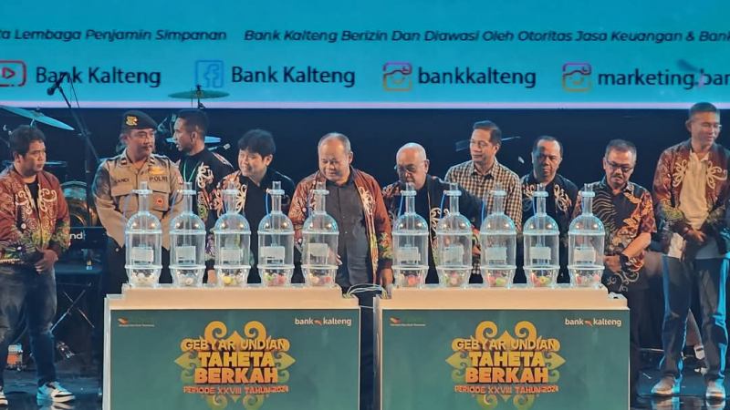 Pj Bupati Barito Utara Apresiasi Bank Kalteng dalam Gebyar Undian Taheta Berkah