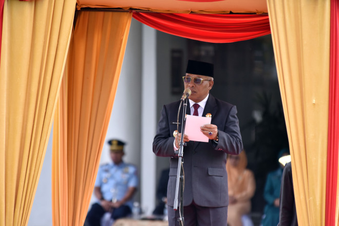 Wabup Kobar Ajak Warga Jadikan Pancasila Pedoman Hidup