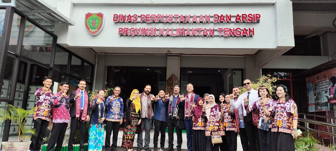 Perpustakaan Kalteng Terima Kunjungan Delegasi Turki, Bahas Kerja Sama Budaya dan Pendidikan