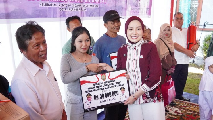 Aisyah Agustiar Tinjau Posyandu Harapan Bangsa, Soroti Layanan Enam Sektor