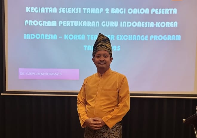 Guru Asal Kobar Tembus Program Bergengsi di Korea, Harumkan Nama Kalimantan