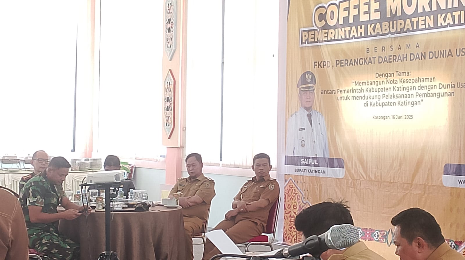 Kumpulkan PBS di Rujab, Bupati Katingan: Kita Pastikan Mereka Berperan Bantu Pembangunan