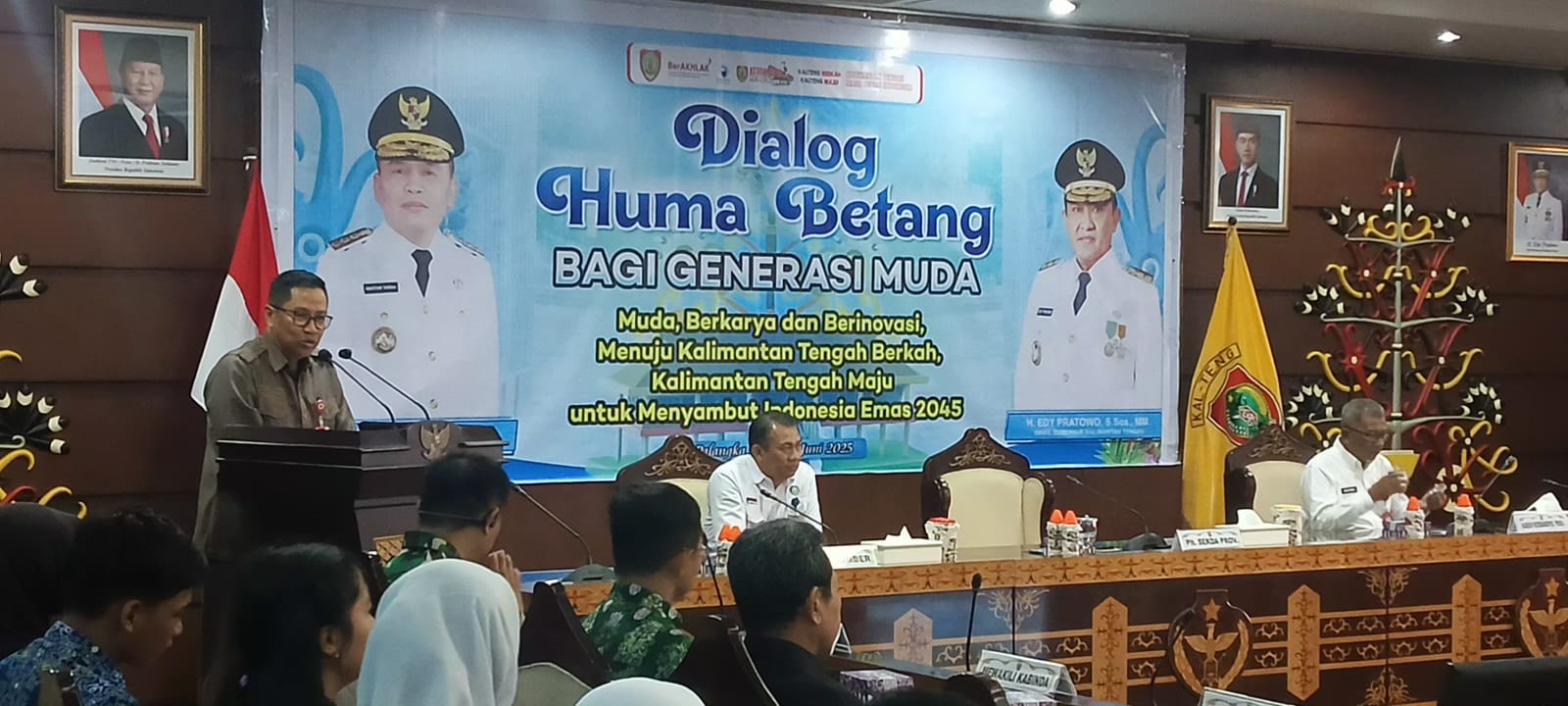 Plt Sekda Kalteng Ajak Pelajar Lawan Radikalisme dan Pengaruh Negatif Digital