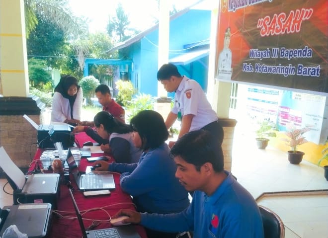 Bapenda Kobar Jemput Bola Lewat SASAH, Permudah Warga Sungai Melawen Bayar Pajak