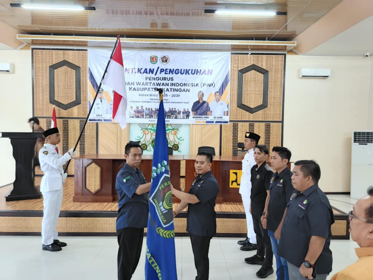 Suandi Trismayadi Pimpin PWI Katingan Periode 2025-2028