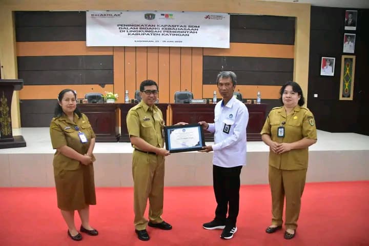 Kolaborasi Pemkab Katingan dan Balai Bahasa Tingkatkan Kapasitas Kebahasaan bagi ASN