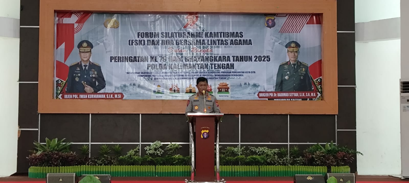 HUT Bhayangkara ke-79, Kapolda Kalteng Komitmen Tingkatkan Pelayanan untuk Masyarakat