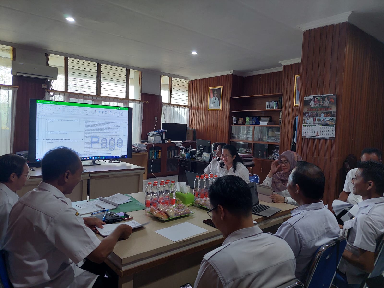 Dispursip Kalteng Bangun Zona Integritas, Gandeng Inspektorat untuk Monev