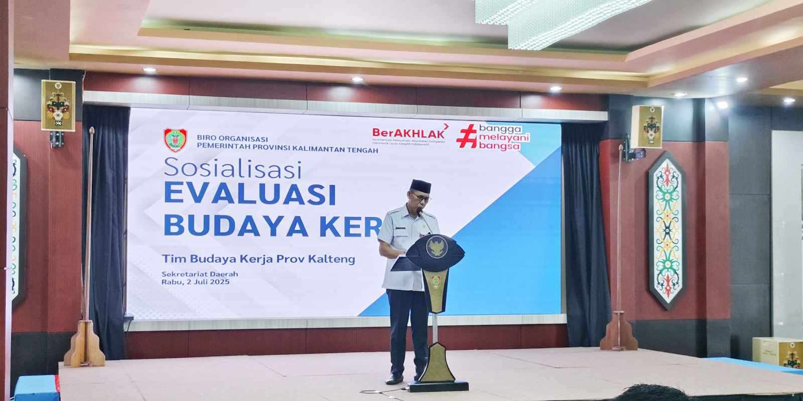 Budaya Kerja ASN Diperkuat Lewat Sosialisasi Core Values BerAKHLAK