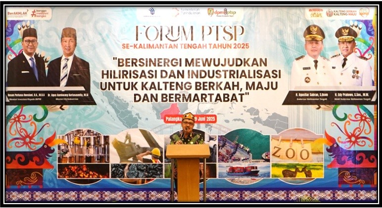 Pemprov Kalteng Dorong Hilirisasi untuk Percepat Transformasi Ekonomi Daerah
