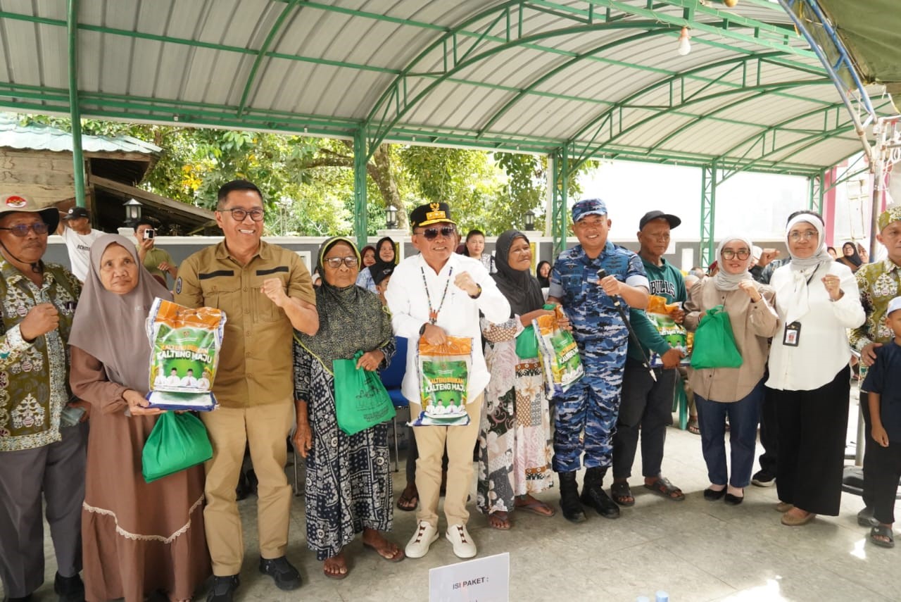 Pasar Murah di Seruyan, Pemprov Kalteng Gratiskan 600 Paket Sembako untuk Warga