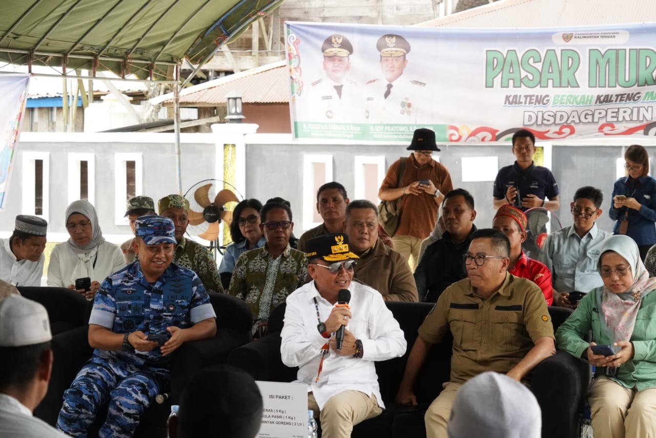Gubernur Kalteng Soroti Kerusakan Jalan Akibat Kendaraan Overload