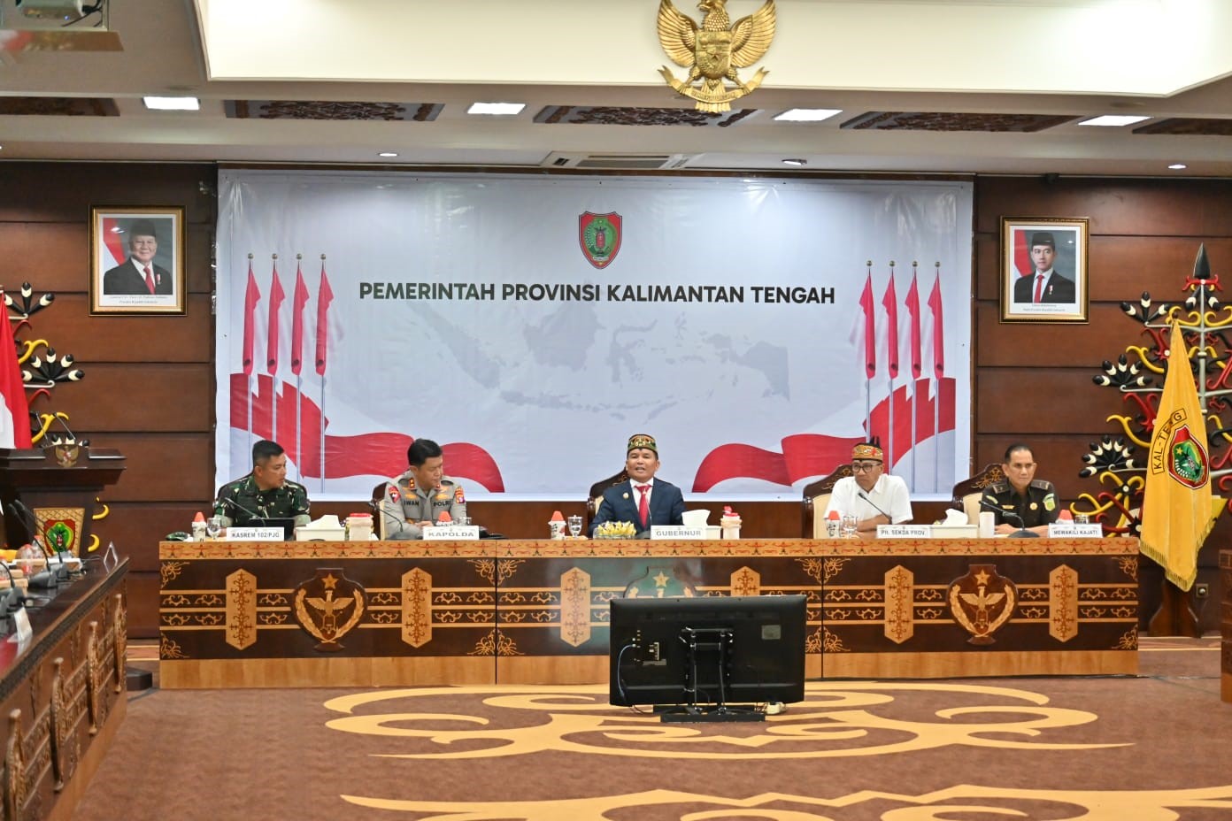 Gubernur Agustiar Sabran Perkuat Sinergi dengan Mahasiswa se-Kalteng