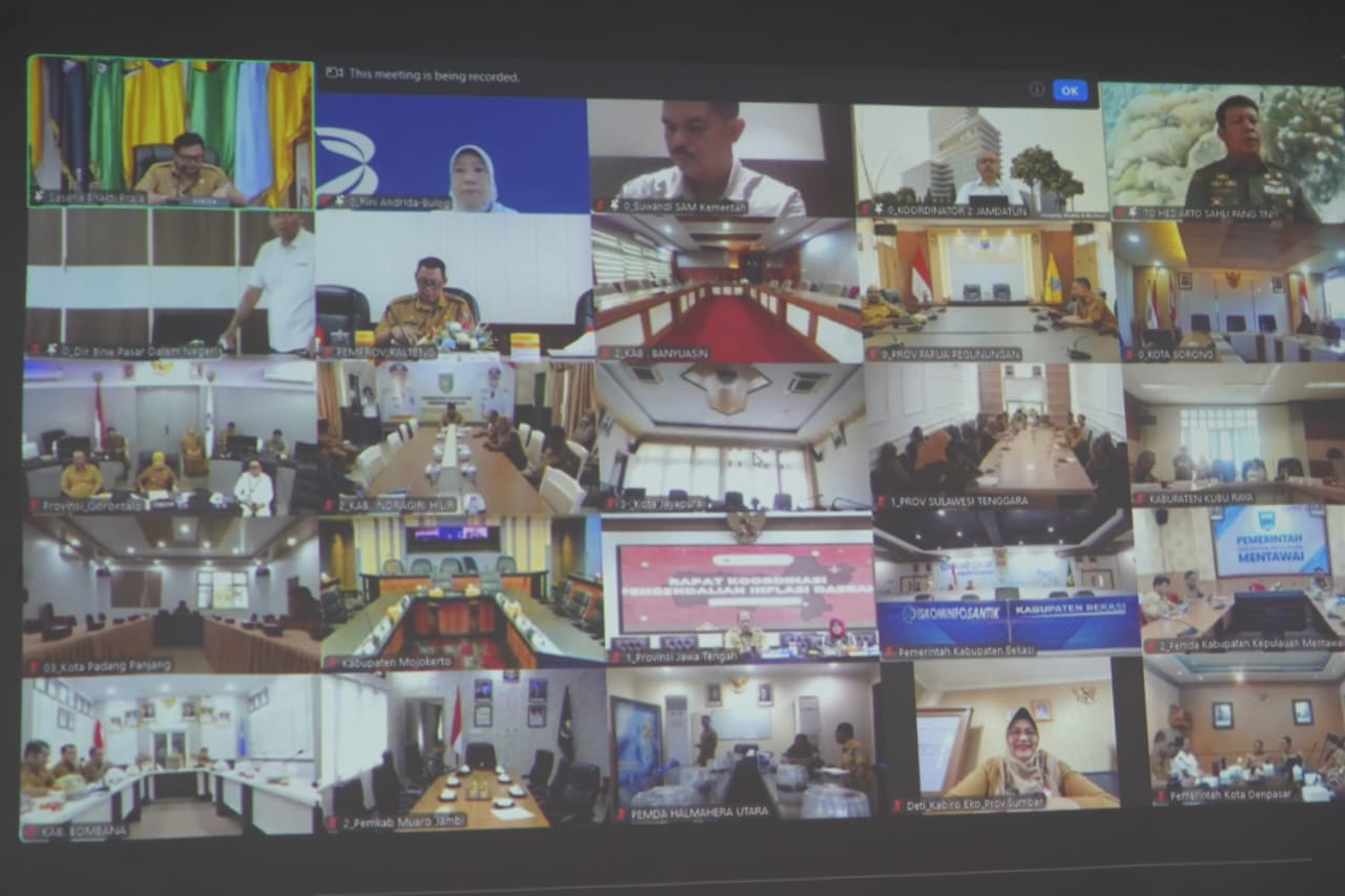 Kalteng Dorong Kolaborasi Antarlembaga untuk Kendalikan Inflasi
