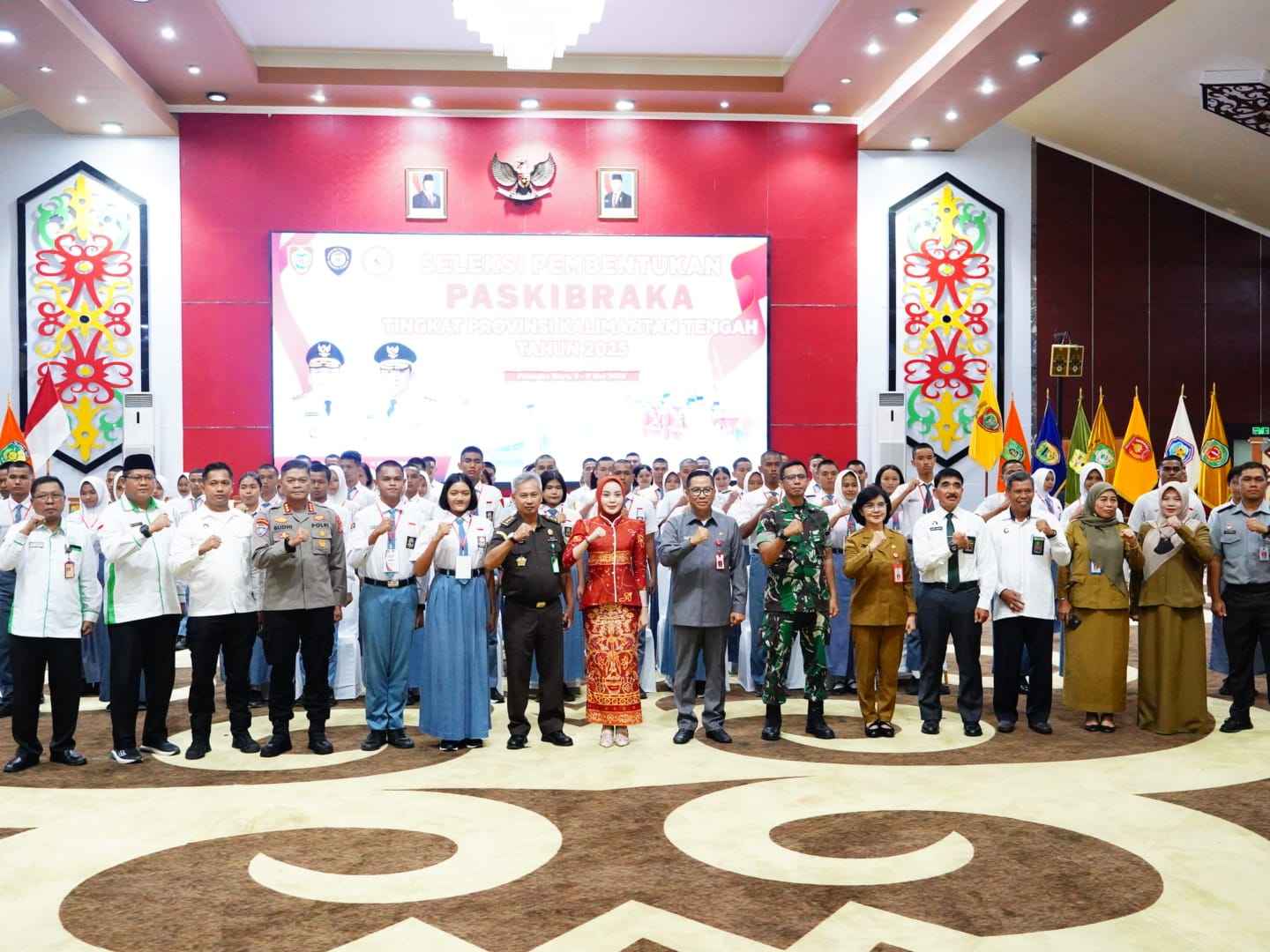 Pemprov Kalteng Laksanakan Seleksi Calon Paskibraka Tingkat Provinsi 2025