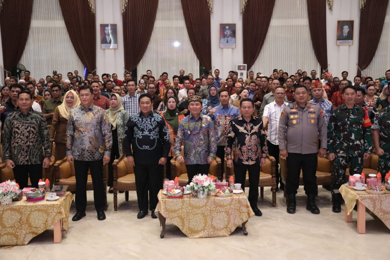 Gubernur Agustiar: Membangun Kalteng Butuh Langkah Bersama dan Tekad Kuat