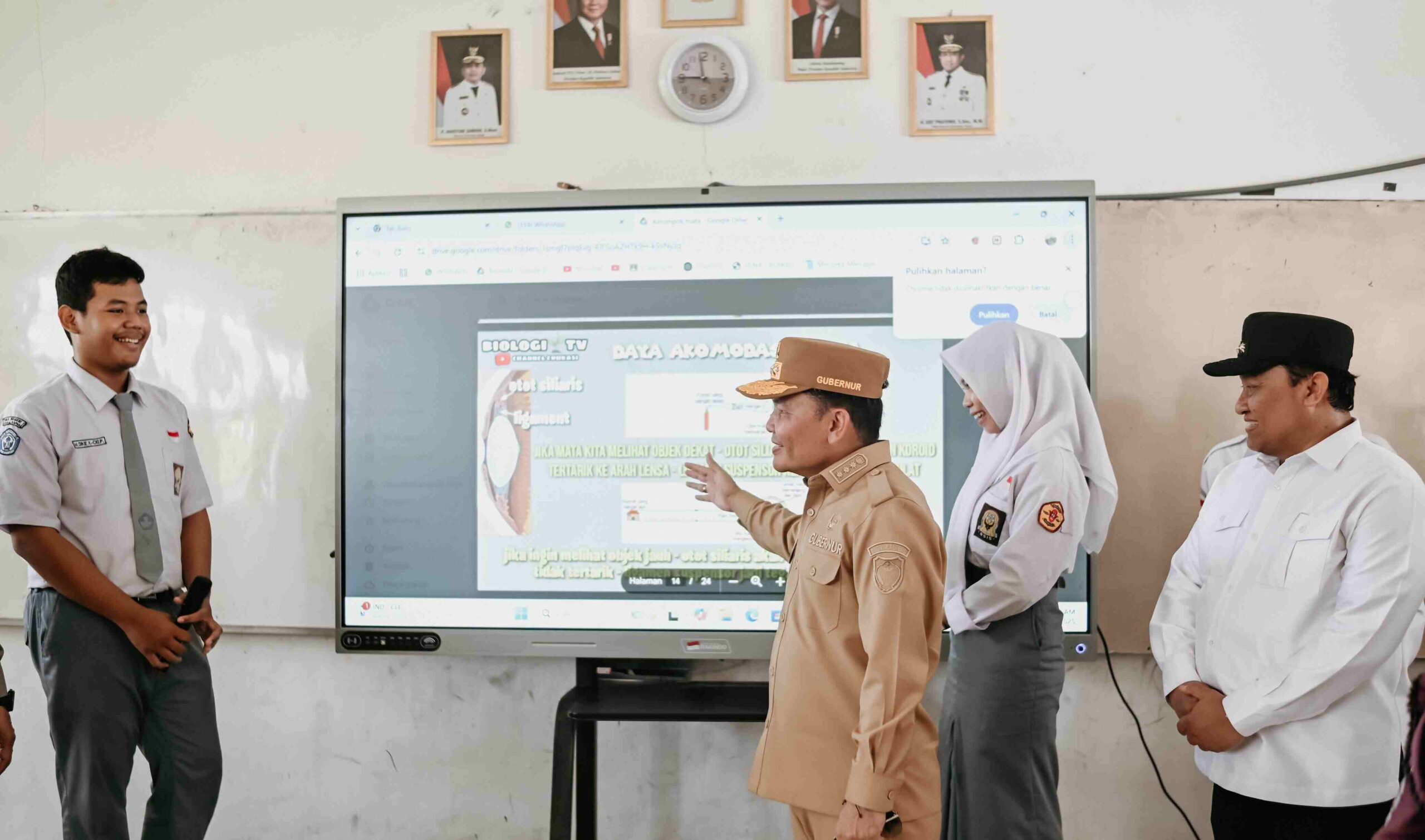 Gubernur Beri Motivasi Pelajar Kapuas, Plt. Kadisdik: Spirit Baru Pendidikan di Daerah