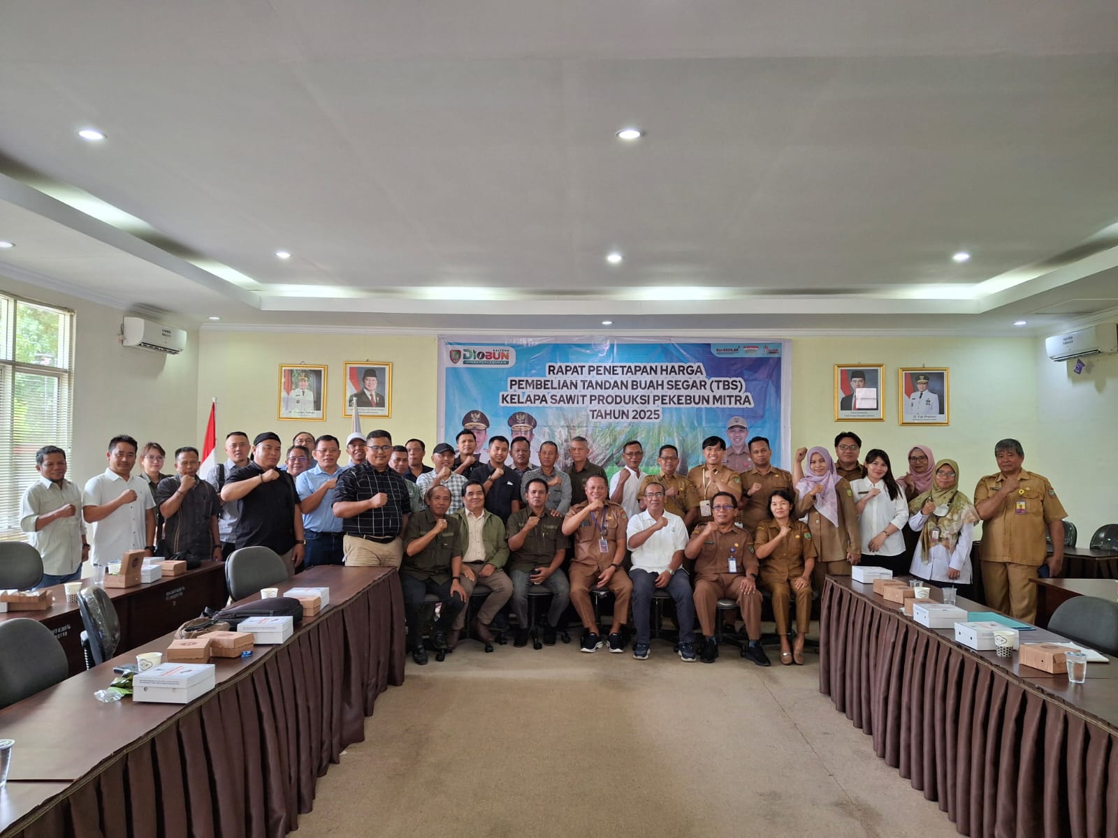 Harga Palm Kernel Kalteng Naik Rp529,33, Disbun Kalteng Gelar Rapat Penetapan TBS