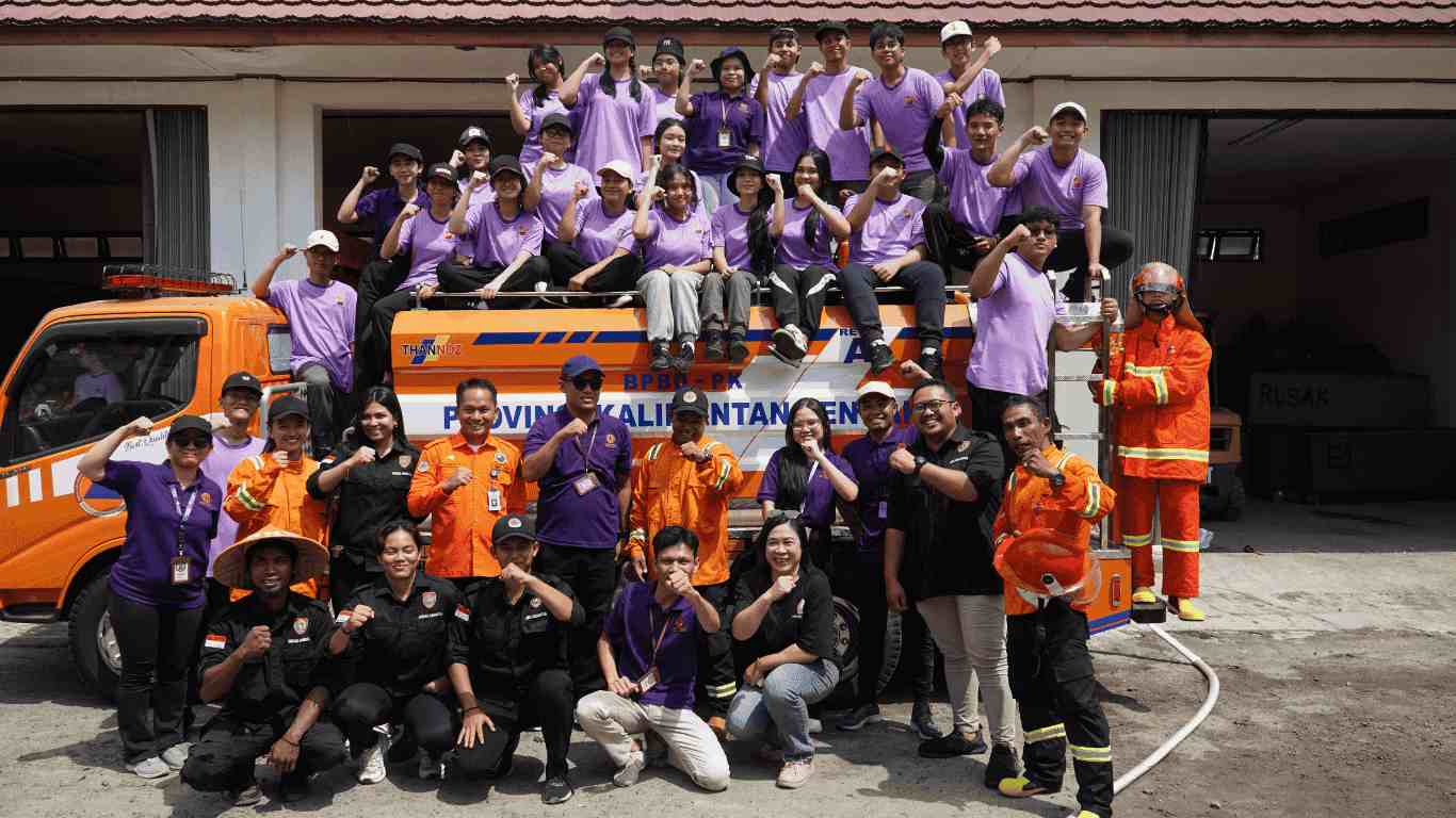 BPBD Kalteng Bimbing Siswa PKL Tangani Bencana