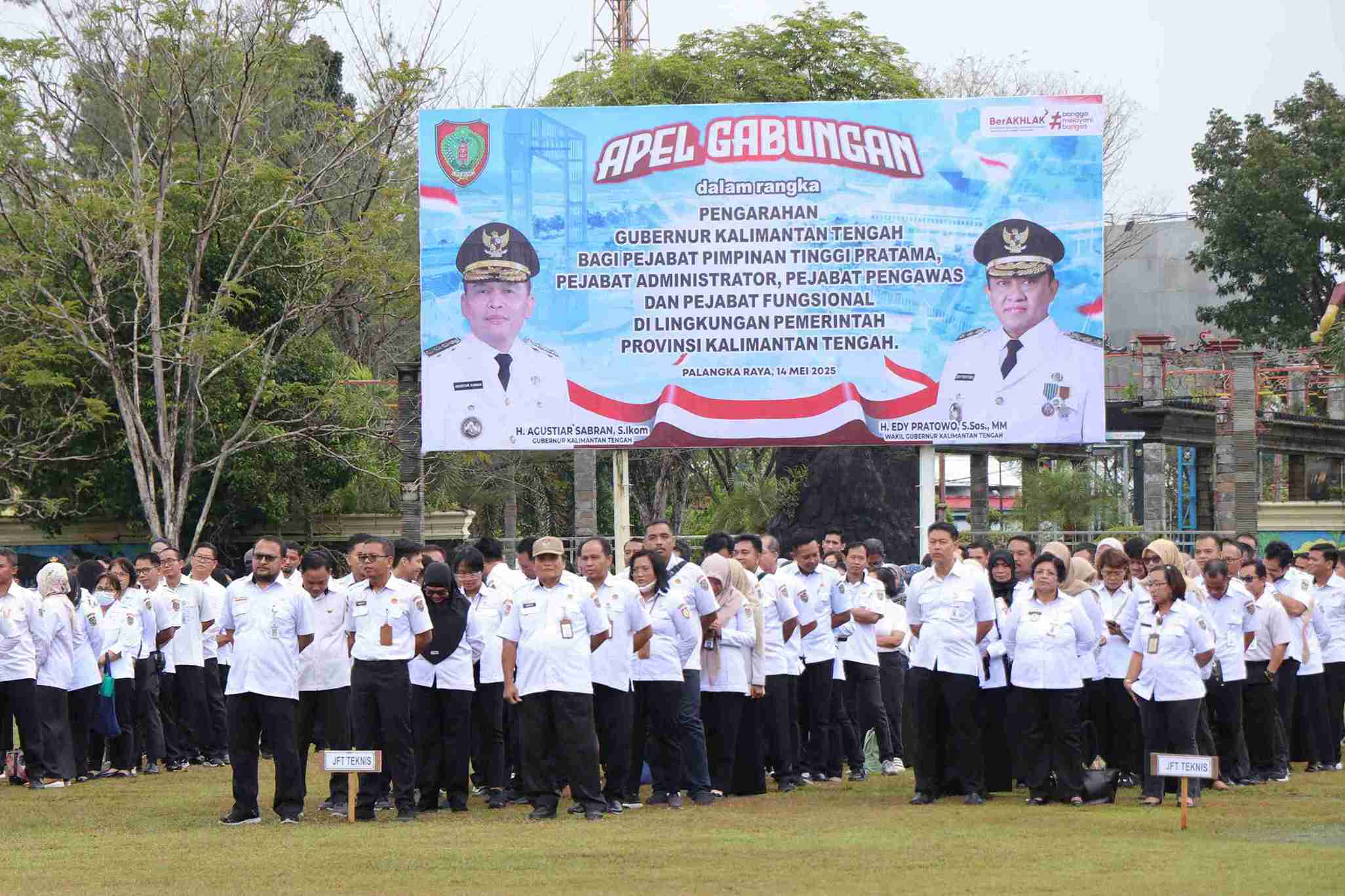 Apel Gabungan, Kepala BKD Tegaskan Disiplin ASN