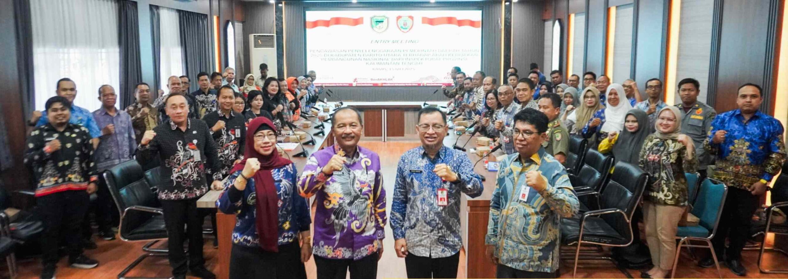 Inspektorat Kalteng Gelar Entry Meeting Pengawasan Umum dan Teknis di Barito Utara Tahun 2025