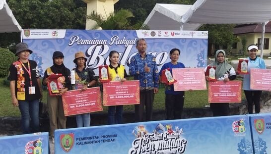 Balogo Gema Tradisi: FBIM 2025 Hidupkan Permainan Rakyat Sebagai Warisan Budaya Kalteng