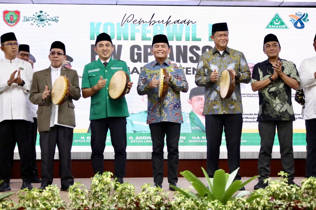 Gubernur Kalteng Buka Konferwil IX GP Ansor, Dorong Pemuda Jadi Garda Terdepan Kebangsaan