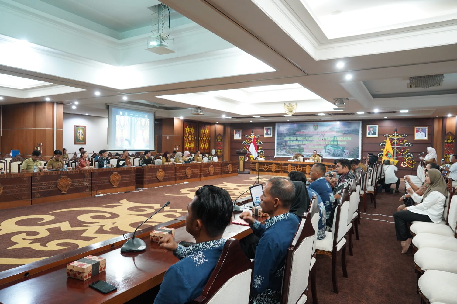 Pentingnya Penetapan Batas Kecamatan, Pemprov Kalteng Gelar Asistensi Teknis