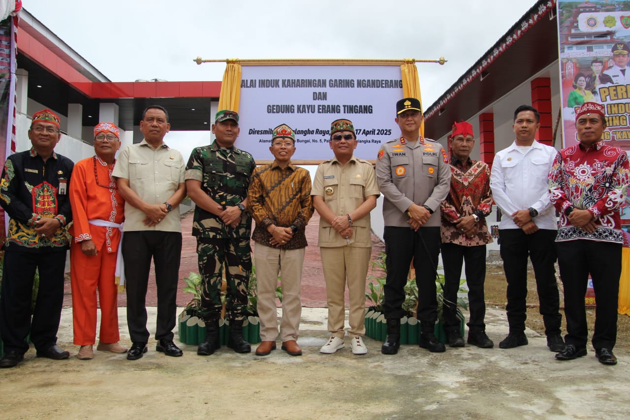 Gubernur Kalteng Resmikan Pusat Keagamaan Hindu Kaharingan, Tegaskan Komitmen Jaga Kerukunan