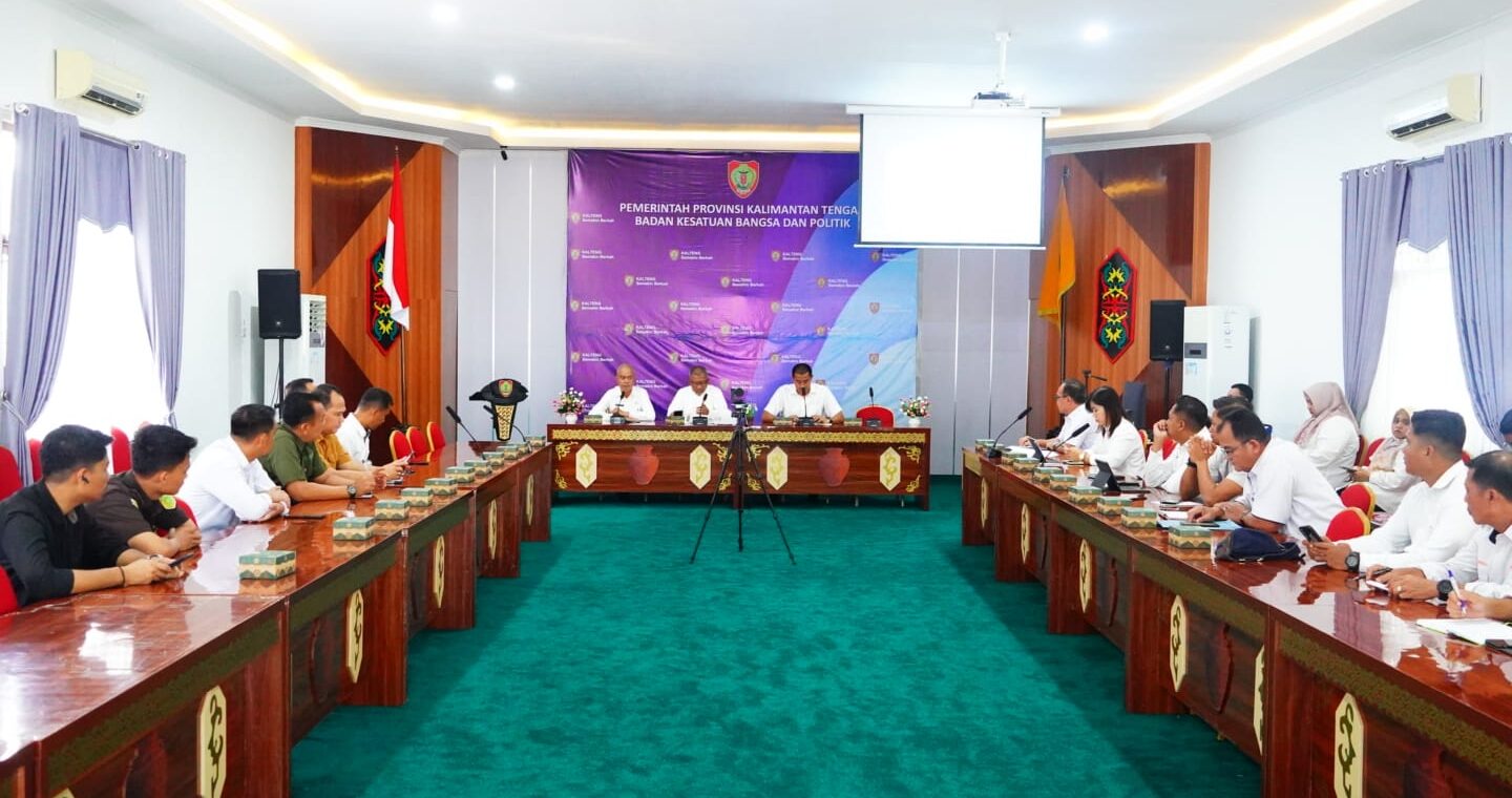Kesbangpol Kalteng Perkuat Sinergi Hadapi Isu Strategis dan Potensi Konflik Sosial
