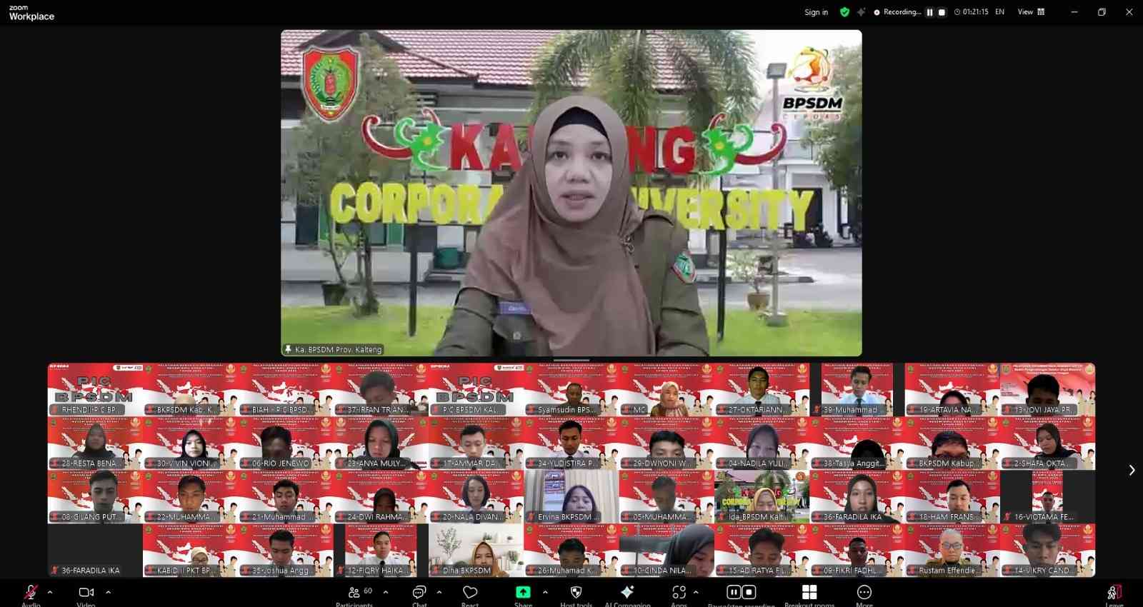 39 CPNS Kalteng Ikuti Latsar 2025, BPSDM Persiapkan ASN Inovatif dan Pelayan Publik Handal