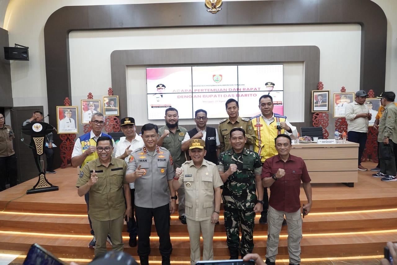 Gubernur Agustiar Sabran Ajak Bupati se-DAS Barito Bersinergi Hadapi Banjir