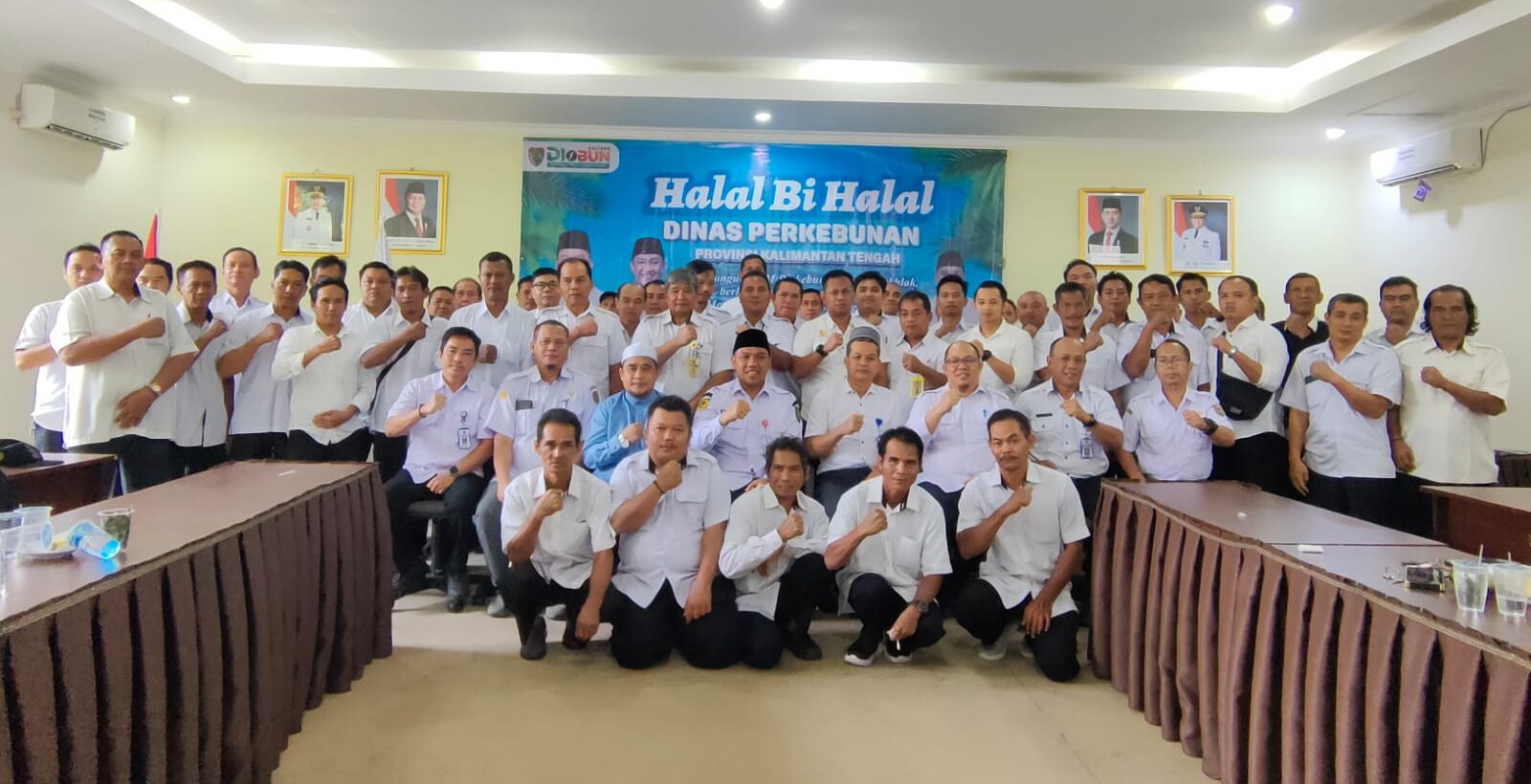 Disbun Kalteng Gelar Halalbihalal untuk Perkuat Budaya ASN BerAKHLAK