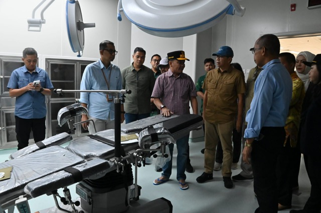 RSUD Hanau Jadi Rumah Sakit Rujukan Regional, Gubernur Agustiar Pantau Kesiapan Operasional