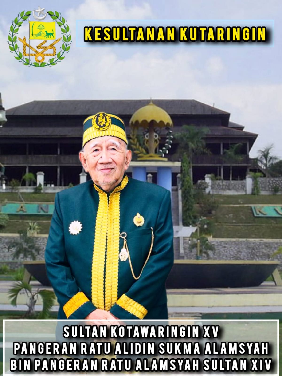 Kabar Duka, Sultan Kotawaringin XV, P.R Alidin Sokma Alamsyah Meninggal Dunia 