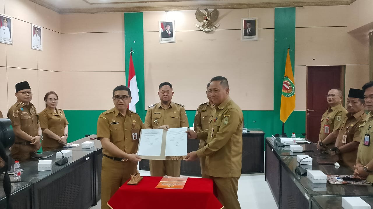 Bupati Katingan Umumkan Plh Sekda Baru, Tugas Berat Menanti Christian Rain