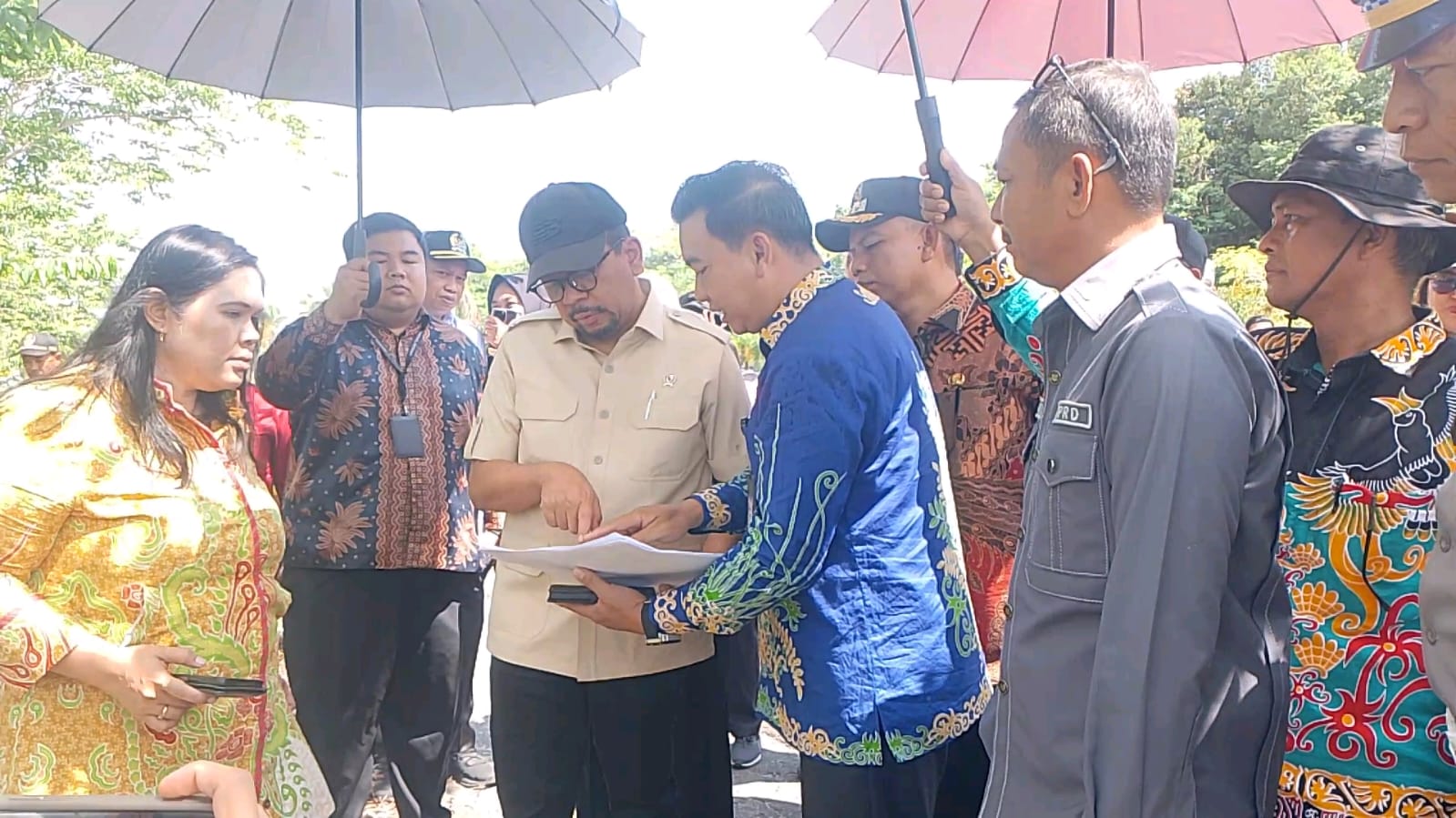 Wakil Kepala Staf Kepresidenan RI Tinjau Tiga Lokasi Calon SMA Unggulan Garuda di Katingan