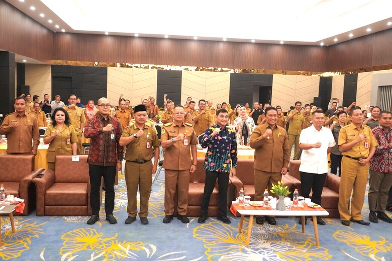 Wagub Kalteng Edy Pratowo Buka Rakorda Koperasi Merah Putih 2025