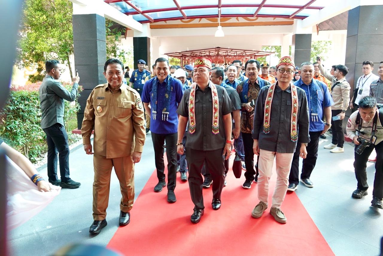 Wagub Edy Pratowo Sambut Kunjungan Komisi V DPR RI di Palangka Raya